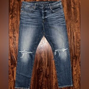 AE Outfitters slim ripped distressed slim fit jeans